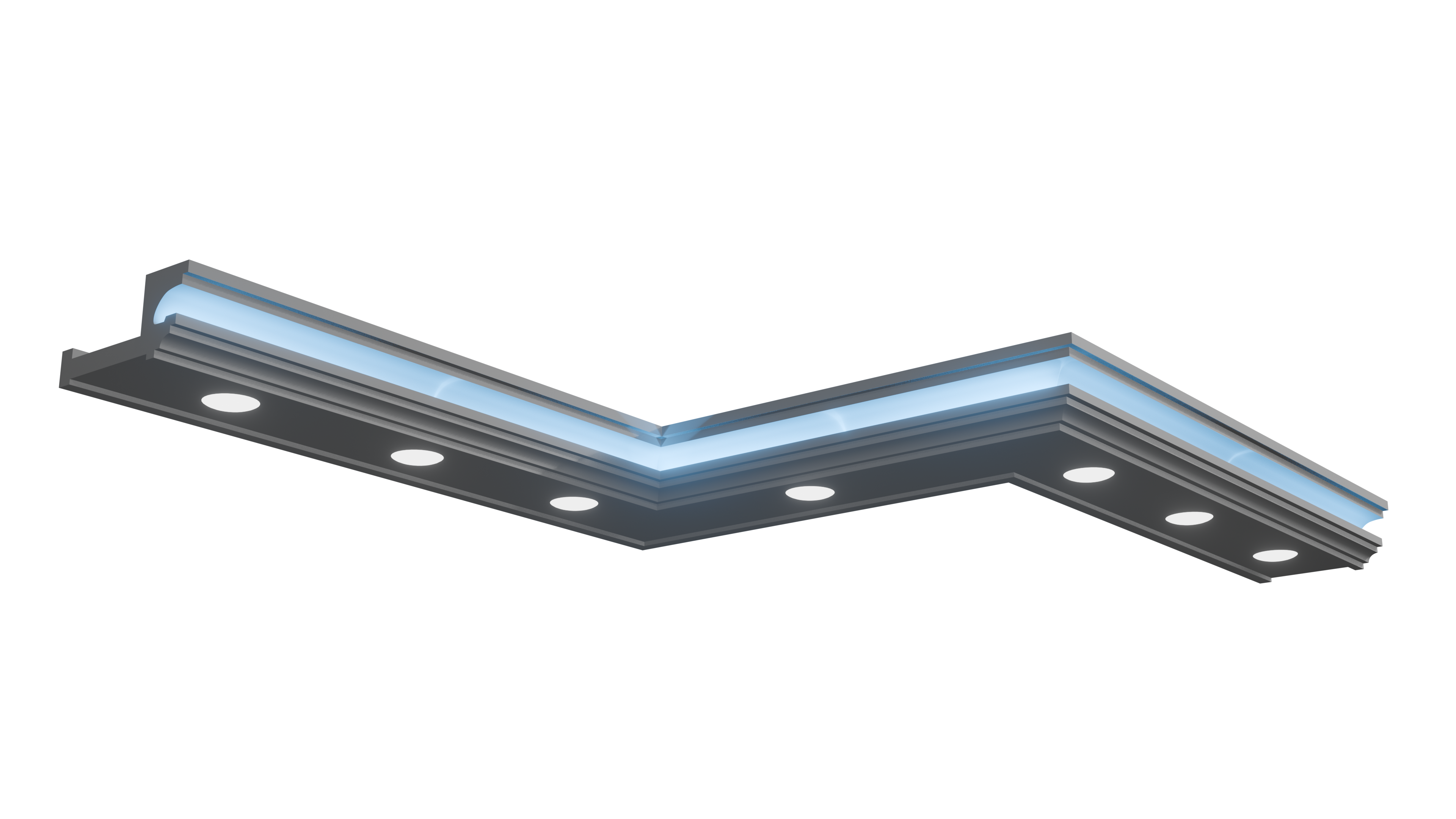 Led Spot Profil Stuckleiste 03